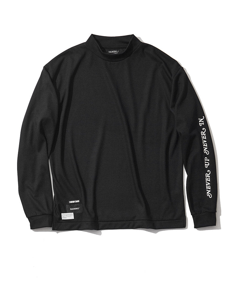 Mock long-sleeve T-shirt