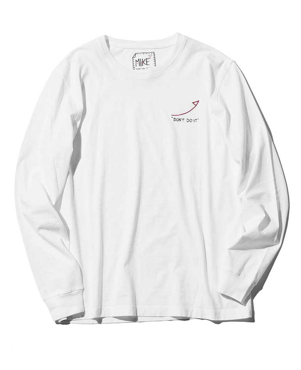 クルーネック ロングTシャツ