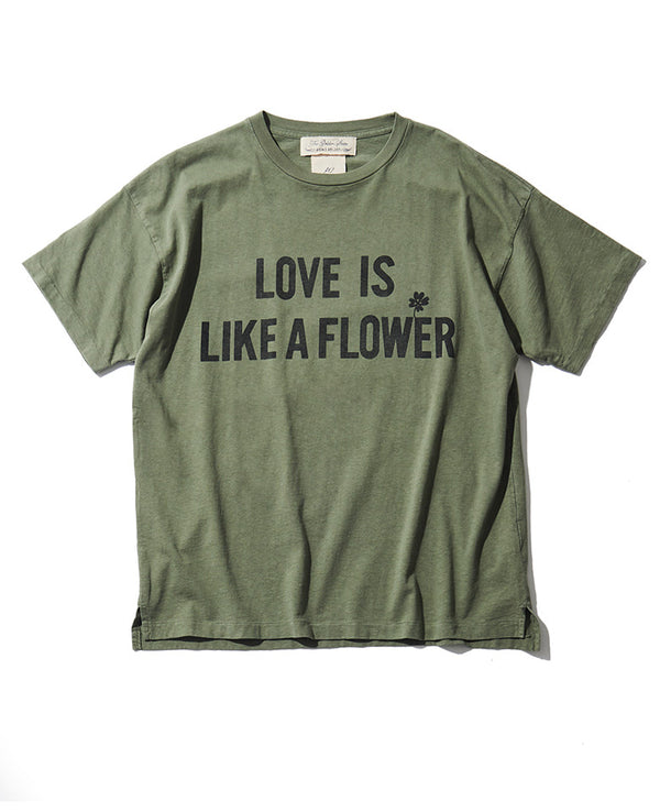 16/-T-shirt (LOVE IS LIKE A FLOWER)