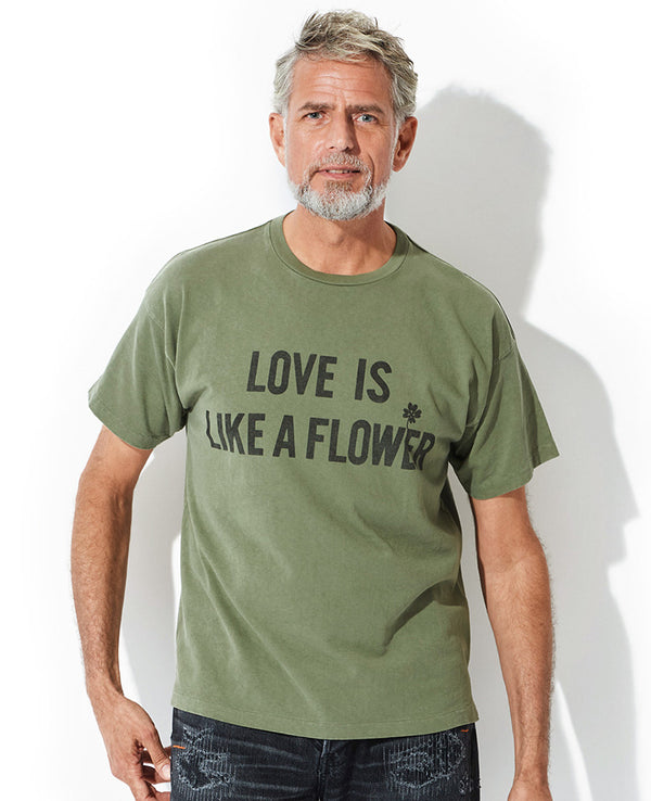 16/-T-shirt (LOVE IS LIKE A FLOWER)
