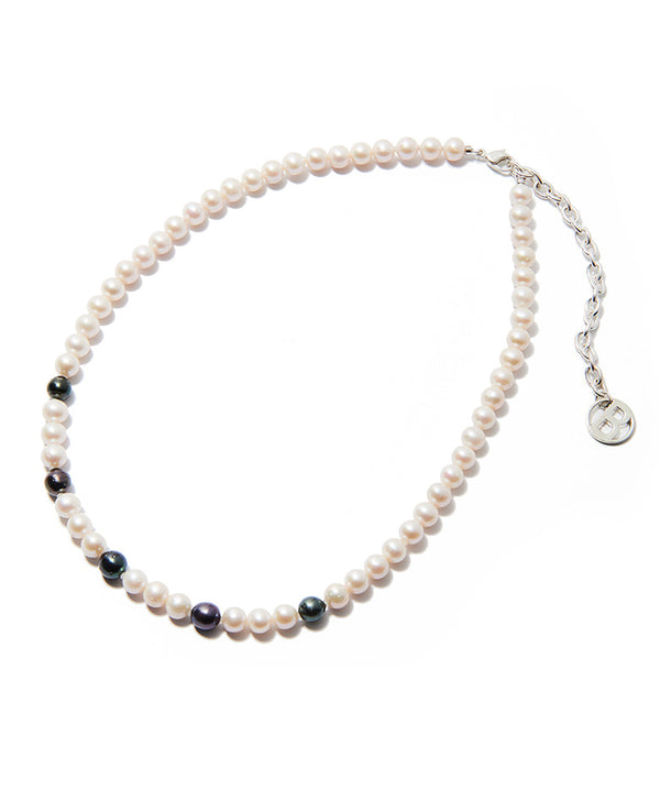 pearl round necklace