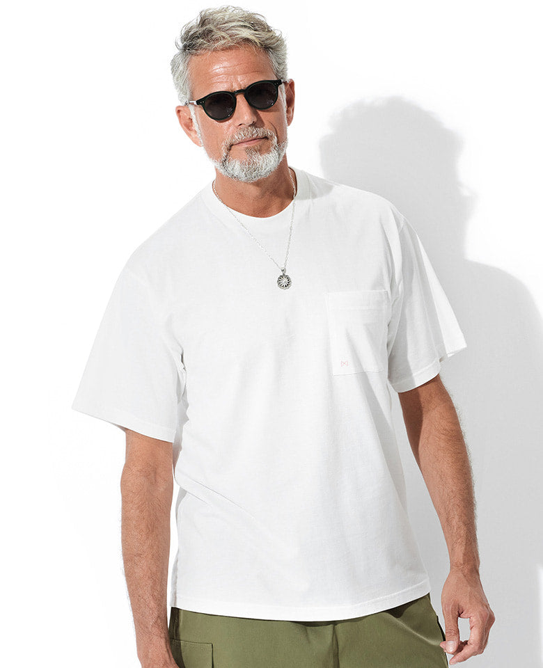 ラウンドネック Tシャツ