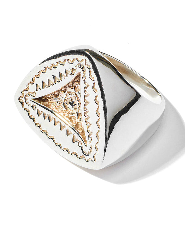 stamp ring triangle