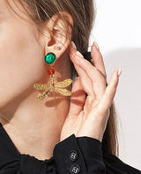 Dragonfly earrings M