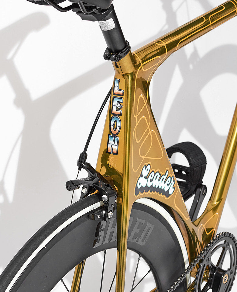 【LEON別注】LEADER GOLD PIN STRIPI