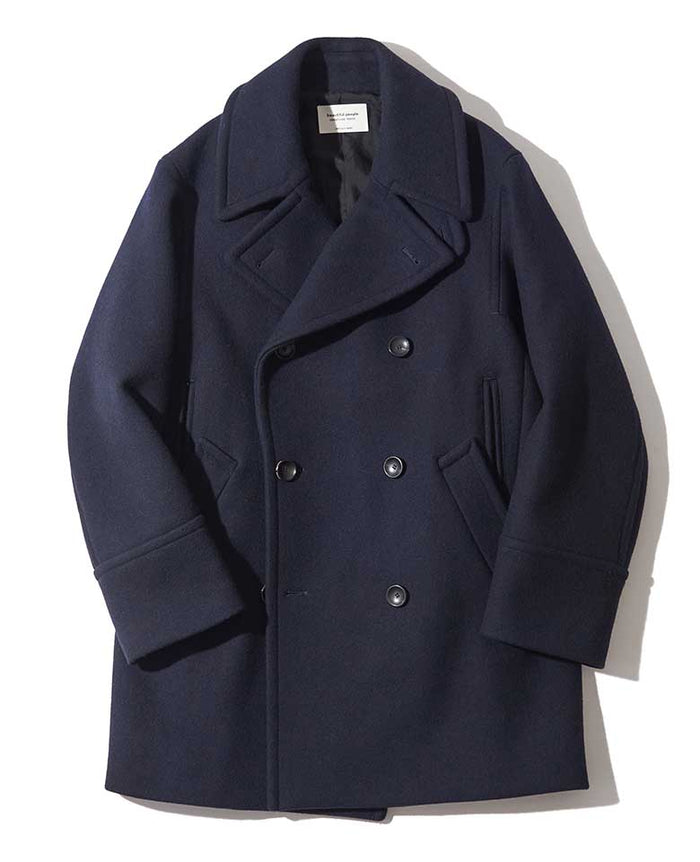 Cashmere Melton THEa Peacoat – 買えるLEON