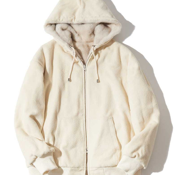 リバーシブルファーフーディー – 買えるLEON