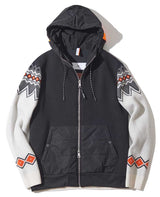 hybrid zip hoodie