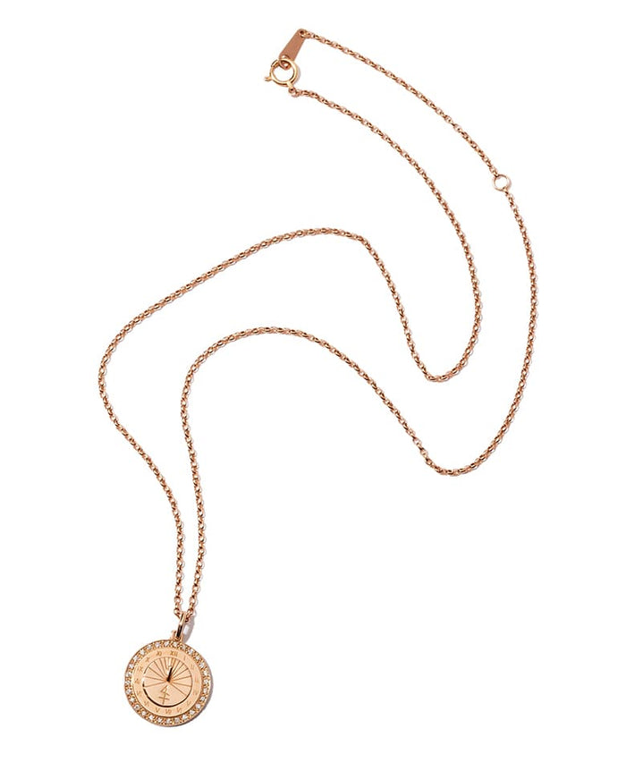 SUN DIAL.ペンダントトップ（K18PG ダイヤモンド） – 買えるLEON