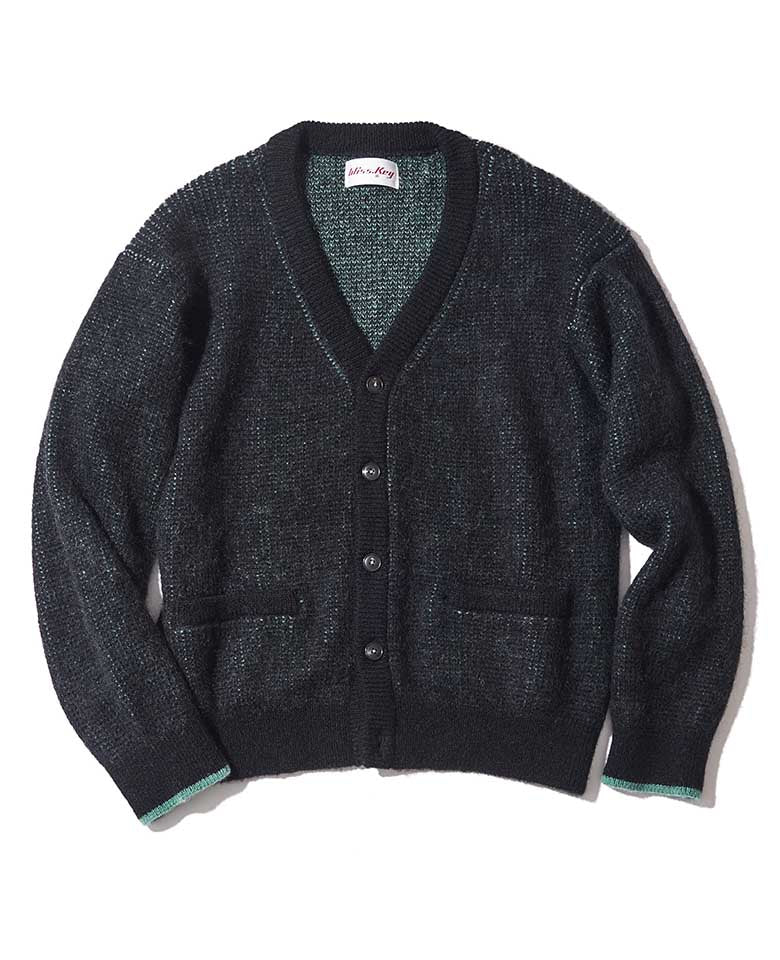 LEON別注 DROP V CARDIGAN