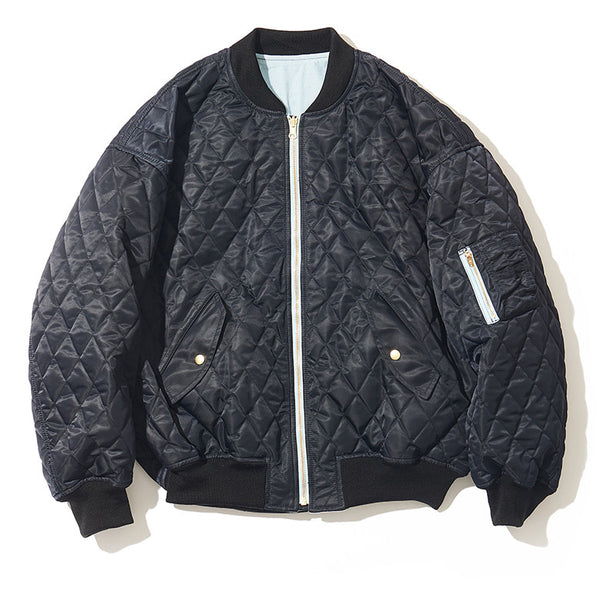 The Newhouse TNH FLIGHT JACKET ネイビー - ダウンジャケット