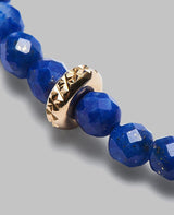 Lapis lazuli bracelet (18KYG diamond)