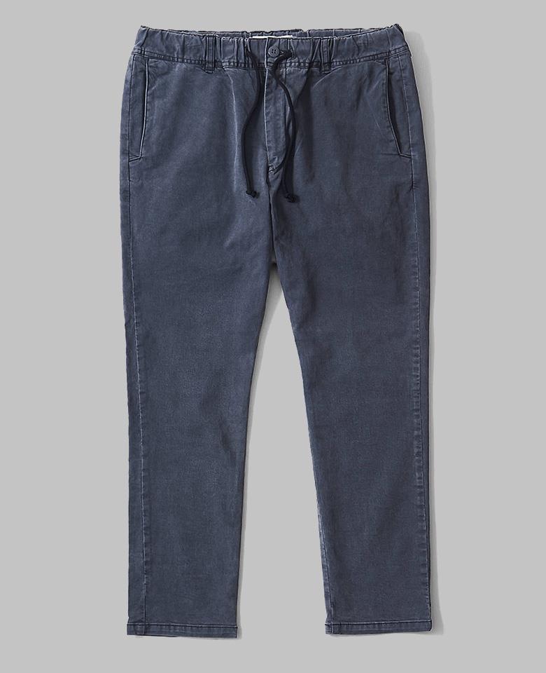 Chino stretch color easy pants