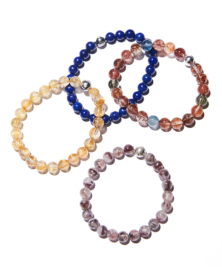[LEON special order] Power stone bracelet/lapis lazuli