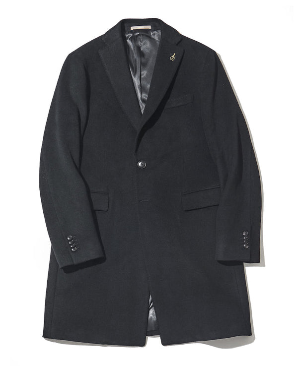 100% cashmere chester coat 
