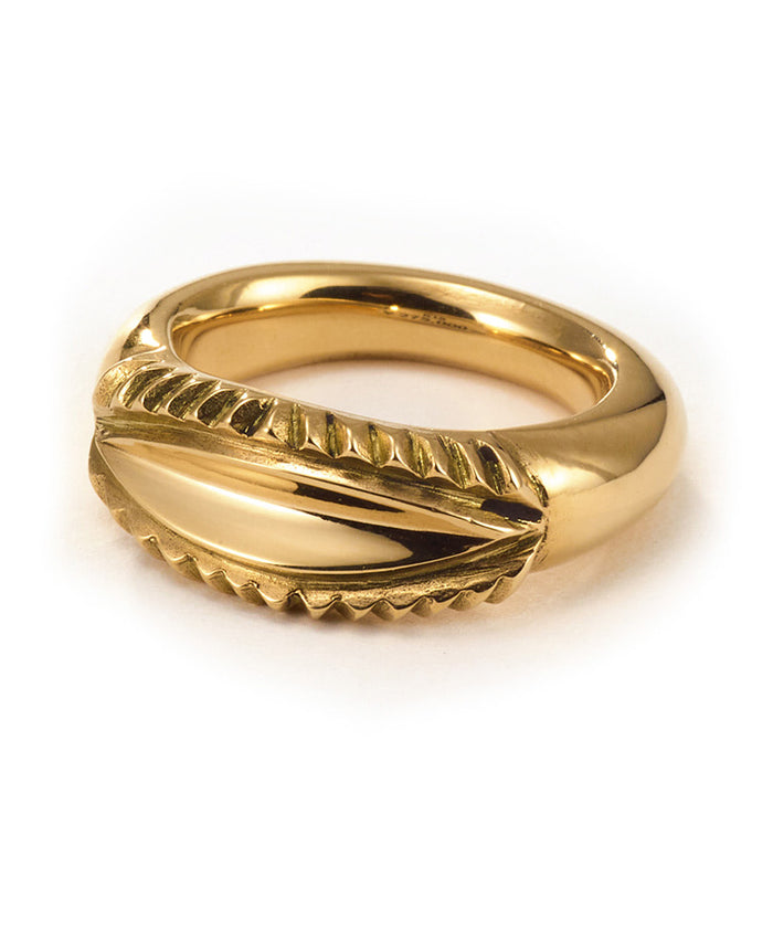 Owl Eye K18 YG Ring