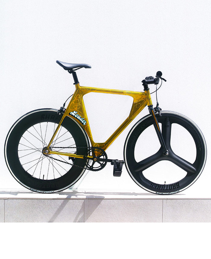 ピスト フロント ホイール　70ｍｍディープ LEADER リーダー LEADER THE CURE Complete Bike