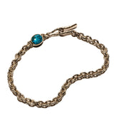 Number Eight K18WG chain bracelet